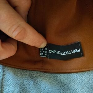 PrettyLittleThing Tan Skirt long dress